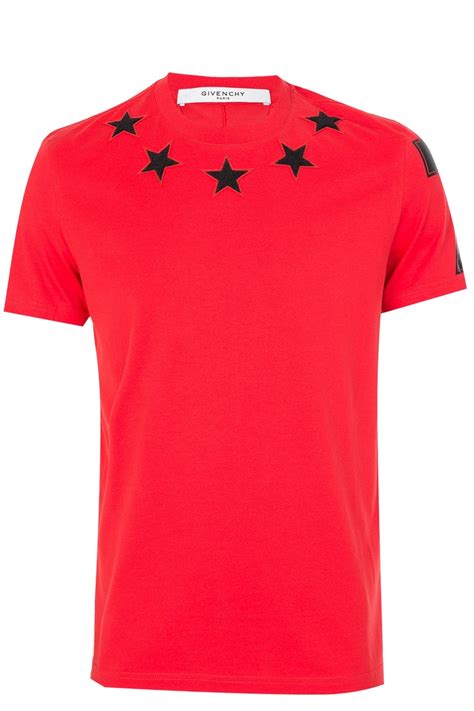 t-shirt givenchy rouge|Givenchy t shirt price in south africa.